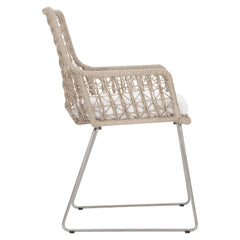 Carmel Hazelnut Outdoor Arm Chair - Ornate Home