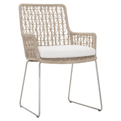 Carmel Hazelnut Outdoor Arm Chair - Ornate Home