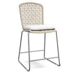 Carmel Hazelnut Outdoor Counter Stool - Ornate Home