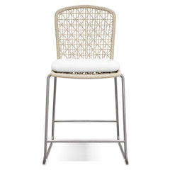 Carmel Hazelnut Outdoor Counter Stool - Ornate Home