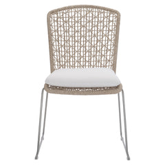 Carmel Hazelnut Outdoor Side Chair - Ornate Home