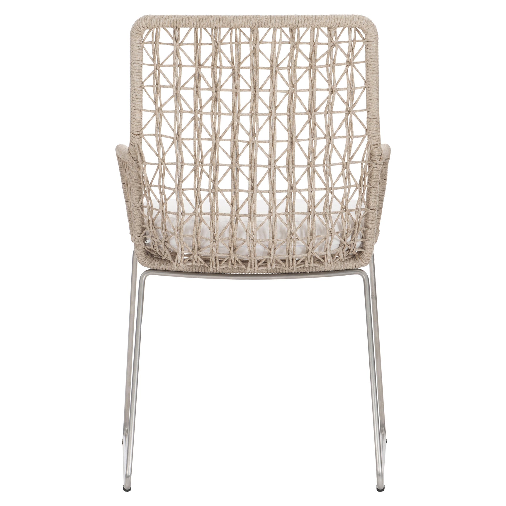 Carmel Hazelnut/White/Cream OutdoorChair - Ornate Home