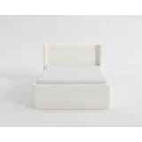Carmel White Full Platform Bed - Ornate Home