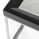 Carmela Charcoal Sand Cocktail Table - Ornate Home