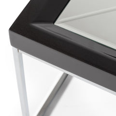 Carmela Charcoal Sand Cocktail Table - Ornate Home