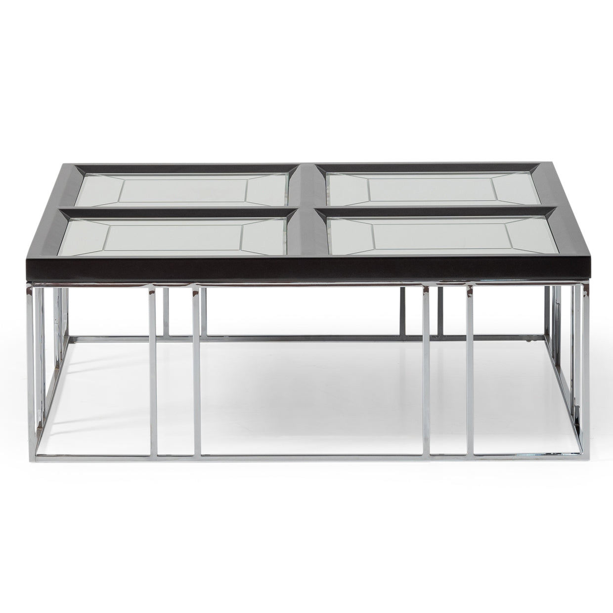 Carmela Charcoal Sand Cocktail Table - Ornate Home