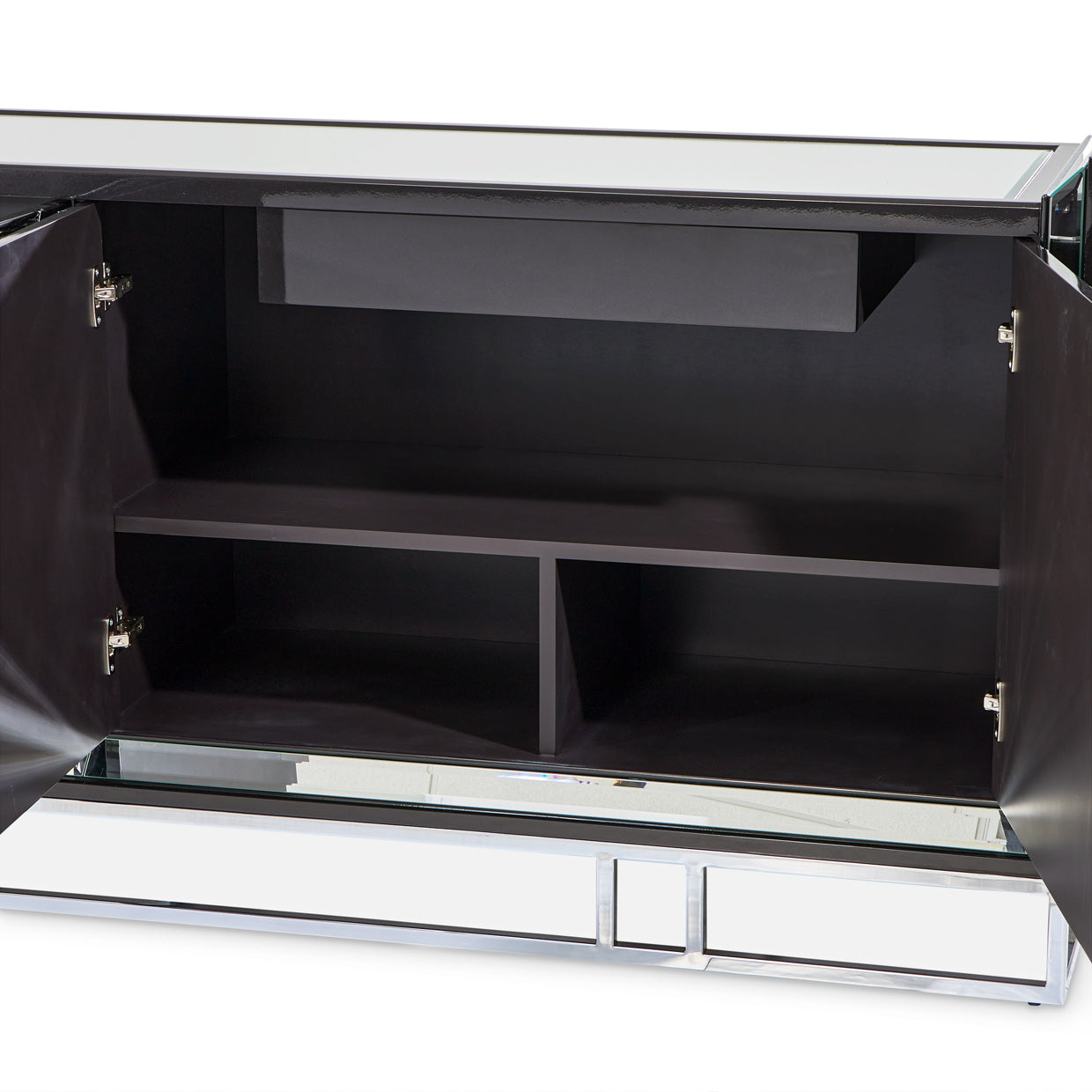 Carmela Charcoal Sand Console Table - Ornate Home