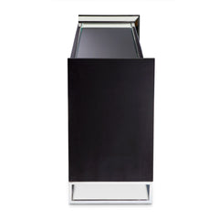Carmela Charcoal Sand Console Table - Ornate Home