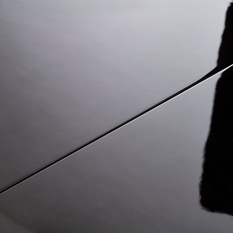 Carmela Charcoal Sand Double Pedestal Dining Table - Ornate Home