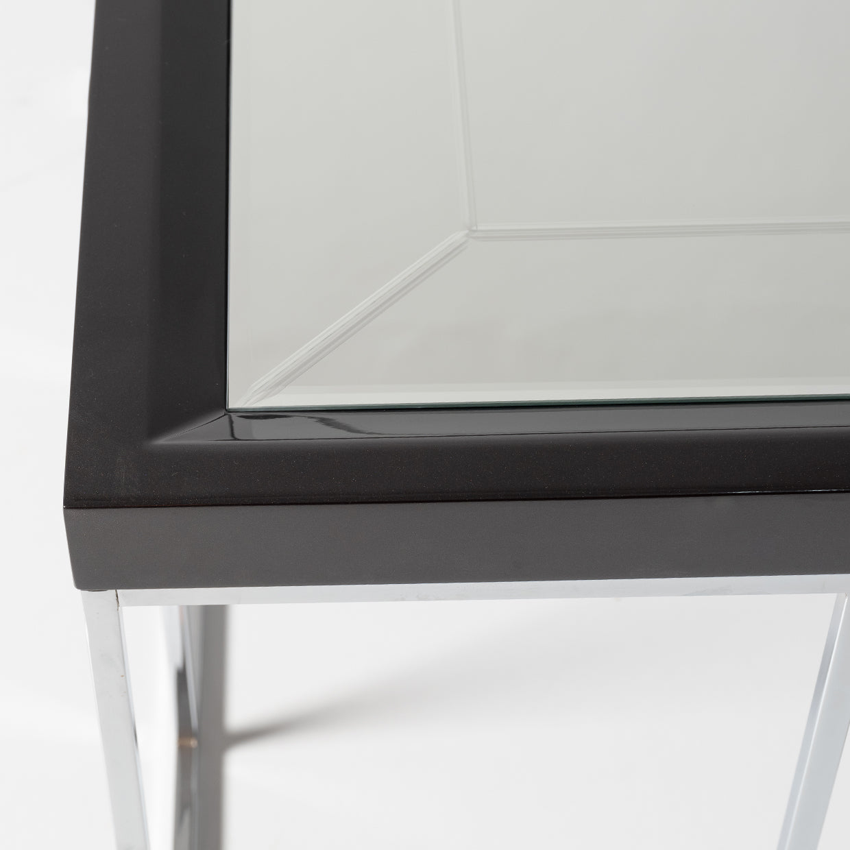 Carmela Charcoal Sand End Table - Ornate Home