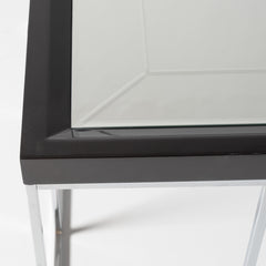 Carmela Charcoal Sand End Table - Ornate Home