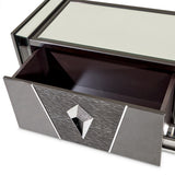 Carmela Charcoal Sand Media Cabinet - Ornate Home