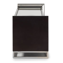 Carmela Charcoal Sand Media Cabinet - Ornate Home