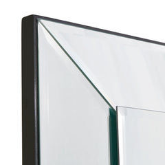 Carmela Charcoal Sand Wall Mirror - Ornate Home