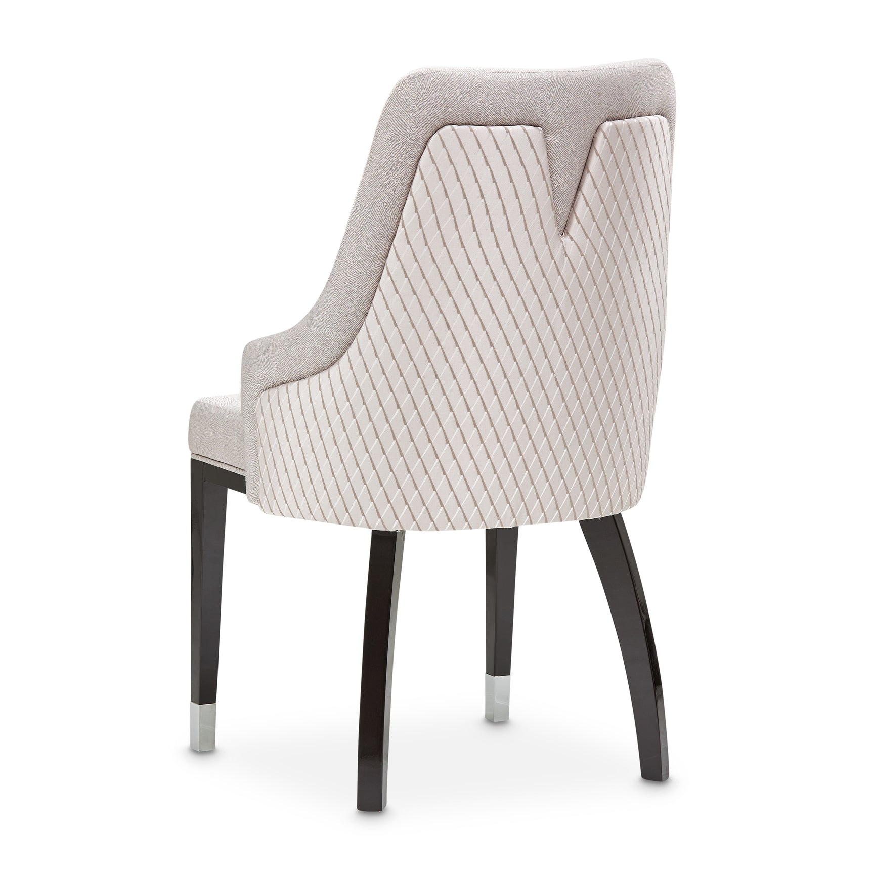 Carmela Charcoal Sand/Zinc Dining Arm Chair (Set of 2) - Ornate Home