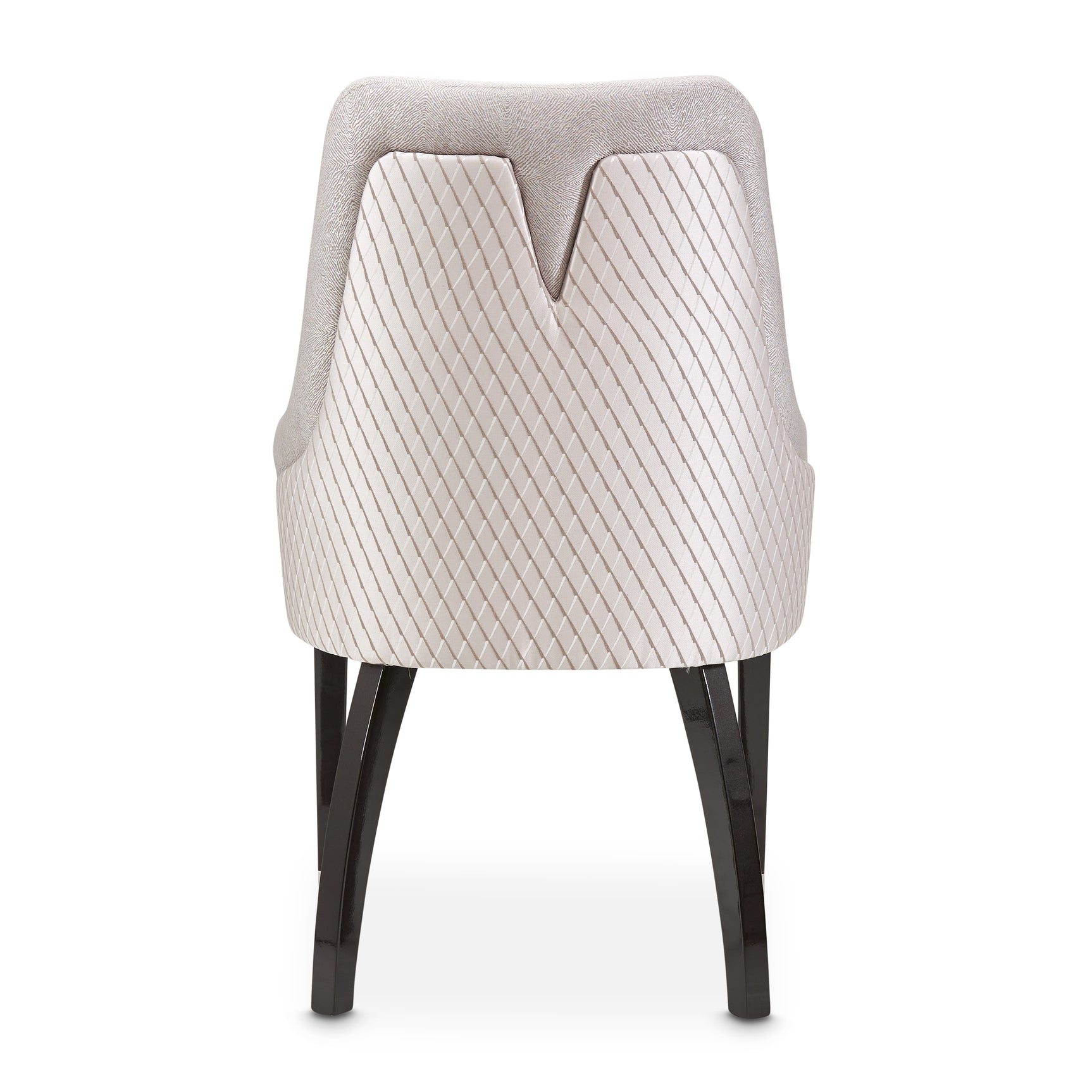 Carmela Charcoal Sand/Zinc Dining Arm Chair (Set of 2) - Ornate Home