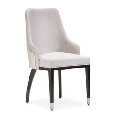 Carmela Charcoal Sand/Zinc Dining Arm Chair (Set of 2) - Ornate Home