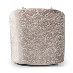 Carmela Gold/Almond Accent Chair - Ornate Home