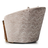 Carmela Gold/Almond Accent Chair - Ornate Home