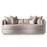 Carmela Gold/Almond Sofa - Ornate Home