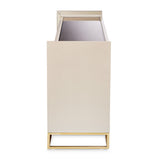 Carmela Shimmer Ivory Console Table - Ornate Home
