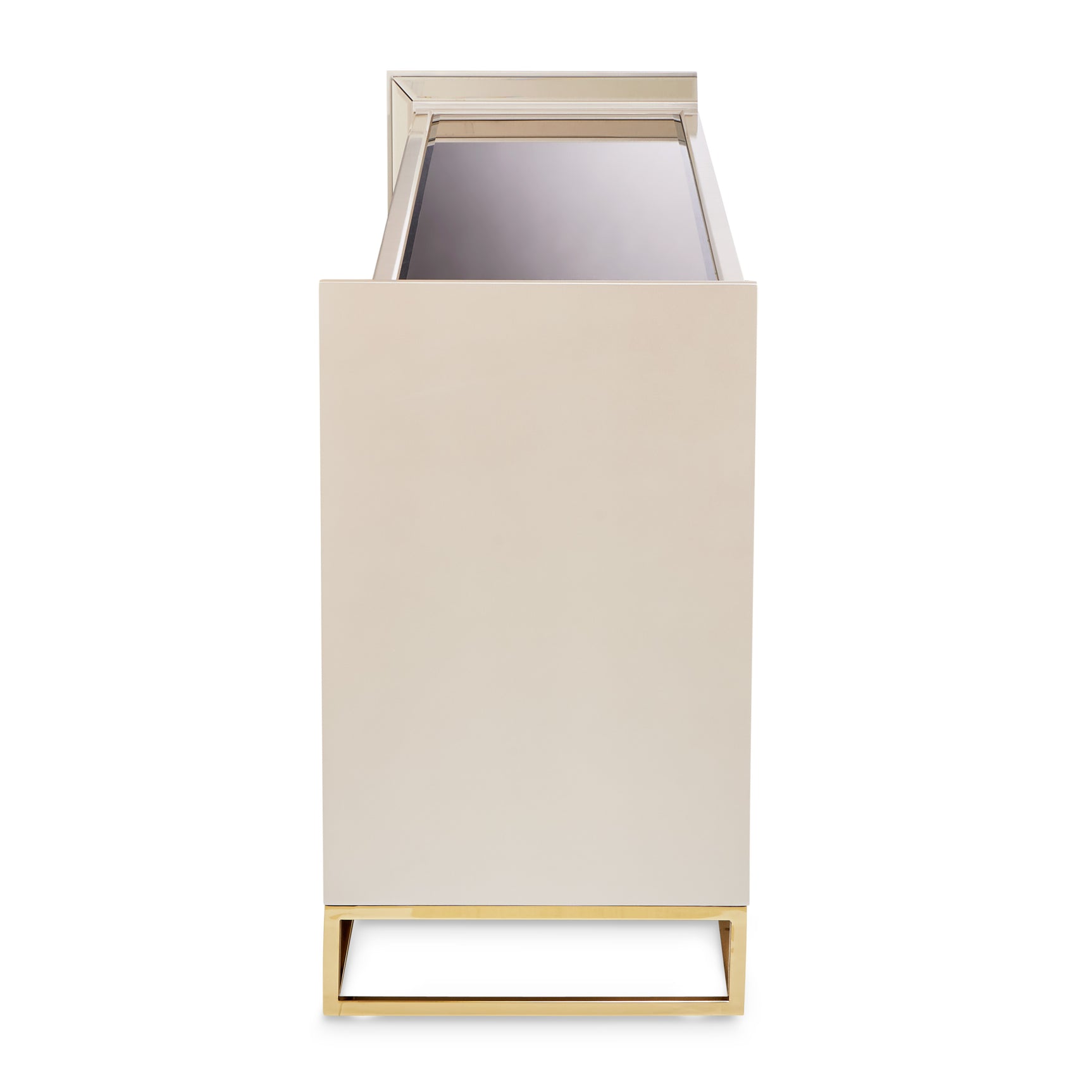 Carmela Shimmer Ivory Console Table - Ornate Home