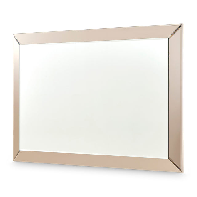 Carmela Shimmer Ivory Wall Mirror - Ornate Home