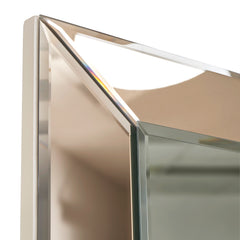 Carmela Shimmer Ivory Wall Mirror - Ornate Home