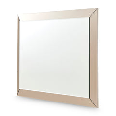 Carmela Shimmer Ivory Wall Mirror - Ornate Home