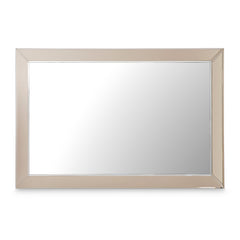 Carmela Shimmer Ivory Wall Mirror - Ornate Home