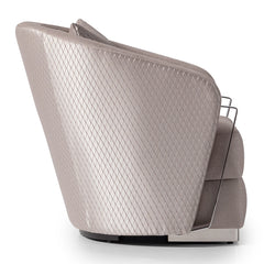 Carmela Silver/Zinc Accent Chair - Ornate Home