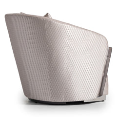 Carmela Silver/Zinc Accent Chair - Ornate Home