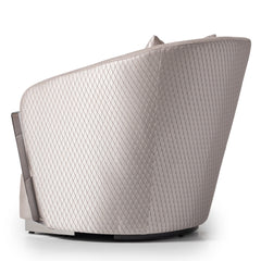 Carmela Silver/Zinc Accent Chair - Ornate Home