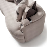 Carmela Silver/Zinc Sofa - Ornate Home