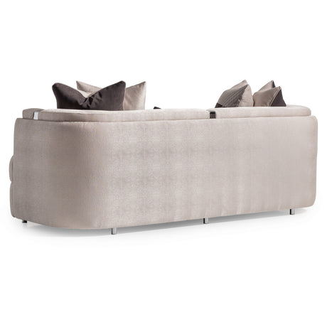 Carmela Silver/Zinc Sofa - Ornate Home