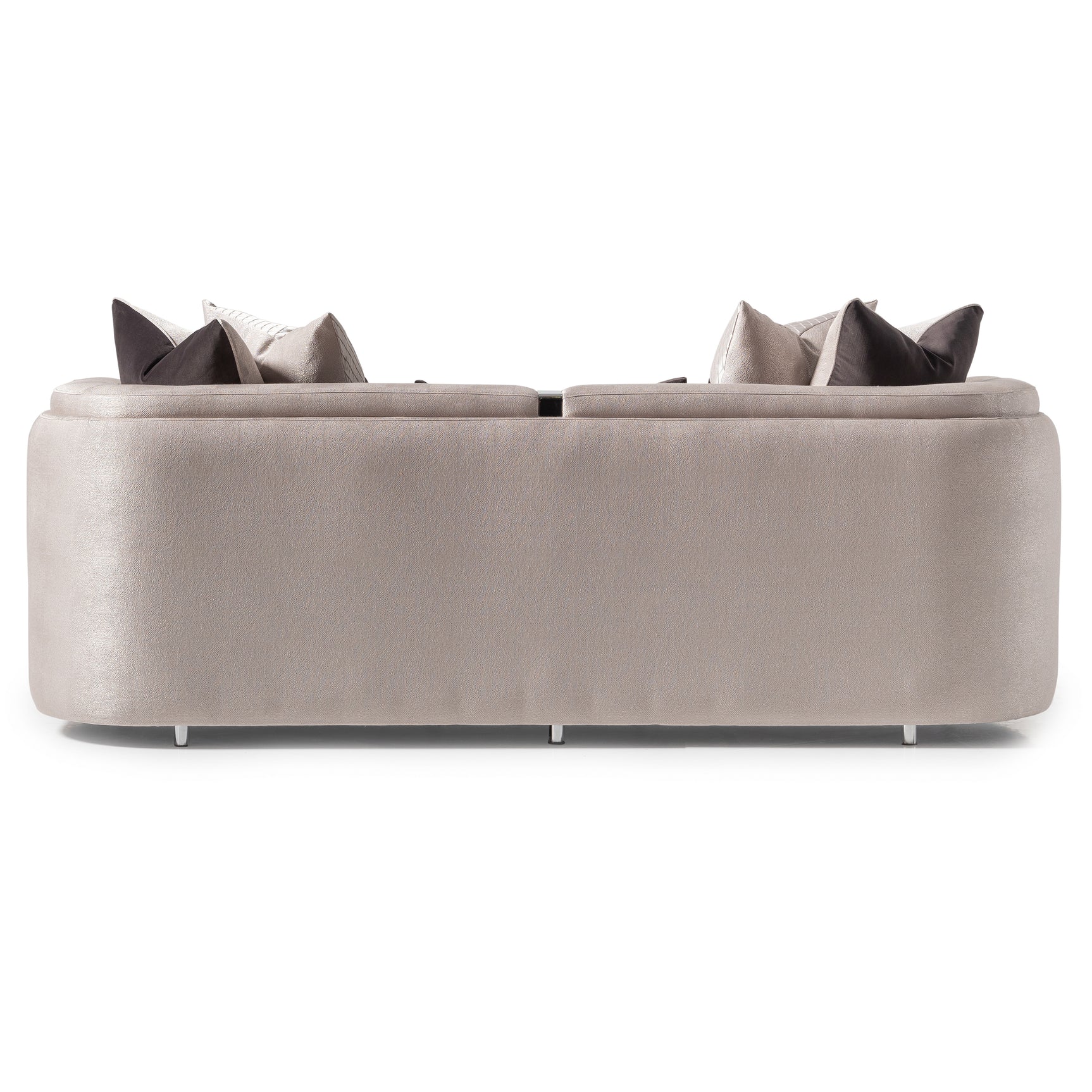Carmela Silver/Zinc Sofa - Ornate Home