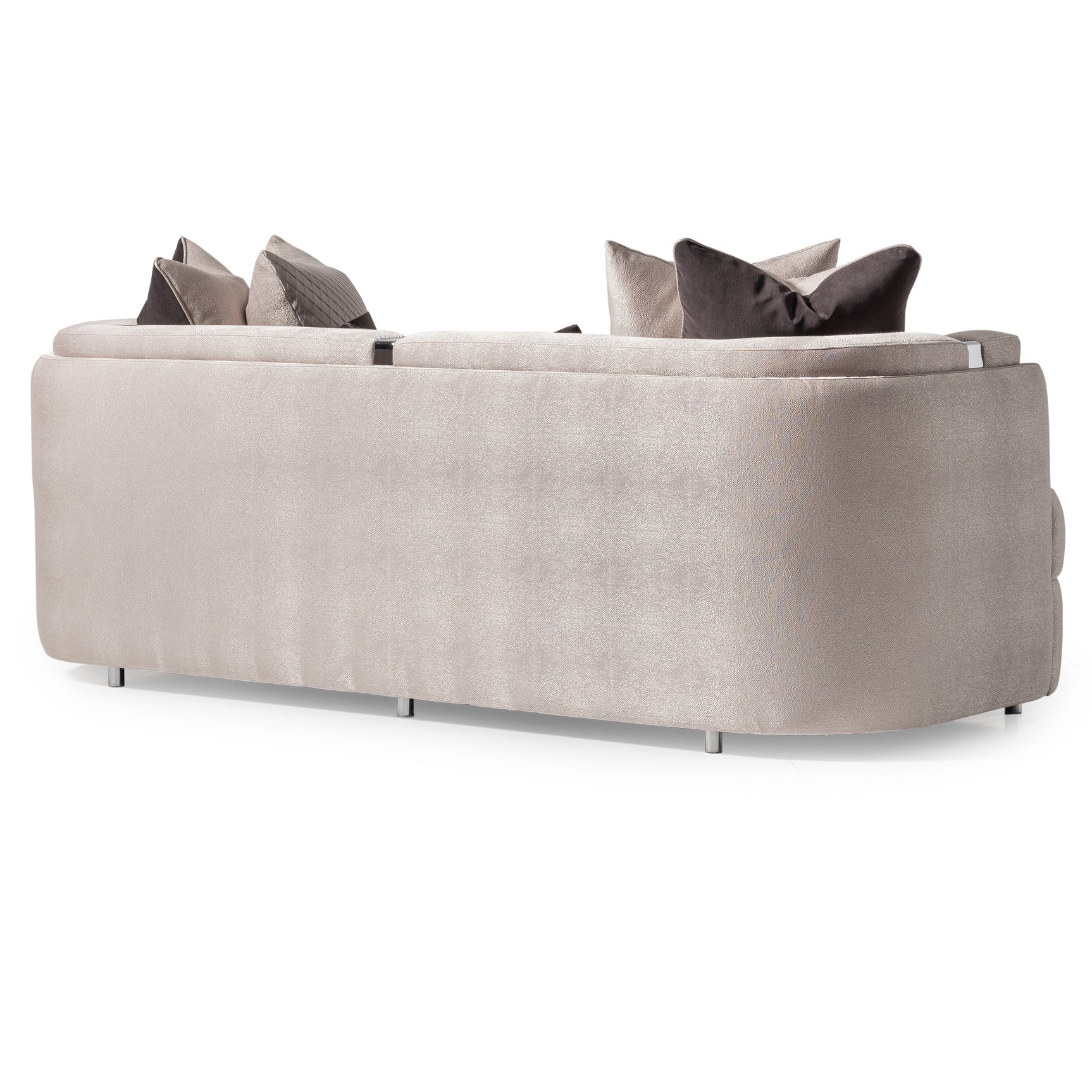 Carmela Silver/Zinc Sofa - Ornate Home