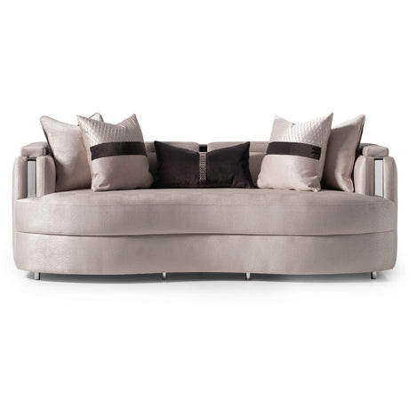 Carmela Silver/Zinc Sofa - Ornate Home