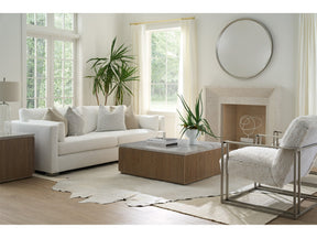 Carmen Skylark/Stone Side Table - Ornate Home