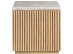 Carmen Skylark/Stone Side Table - Ornate Home