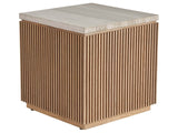 Carmen Skylark/Stone Side Table - Ornate Home