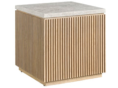 Carmen Skylark/Stone Side Table - Ornate Home