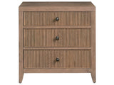 Carmen Skylark Three Drawer Nightstand - Ornate Home