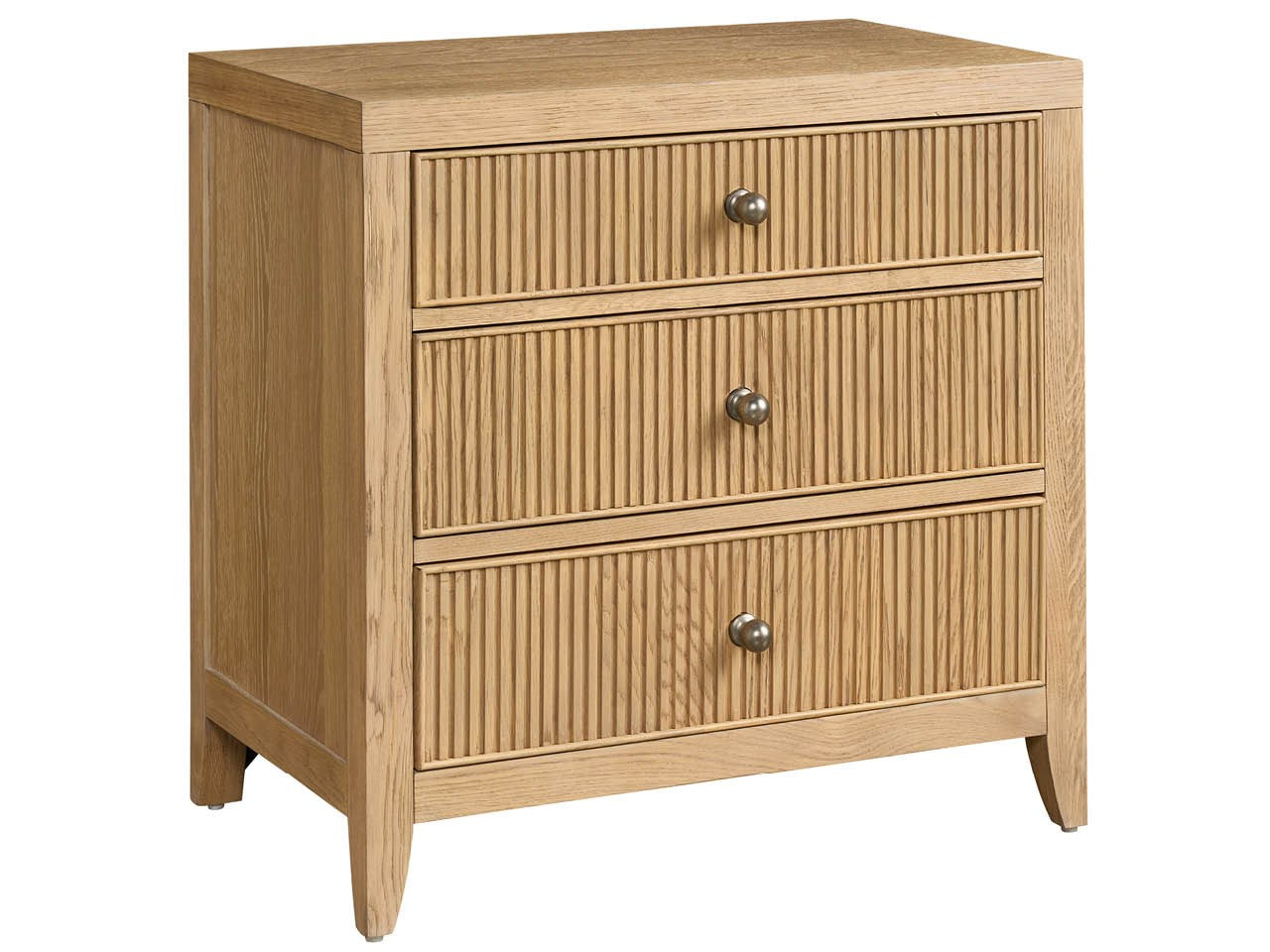 Carmen Skylark Three Drawer Nightstand - Ornate Home