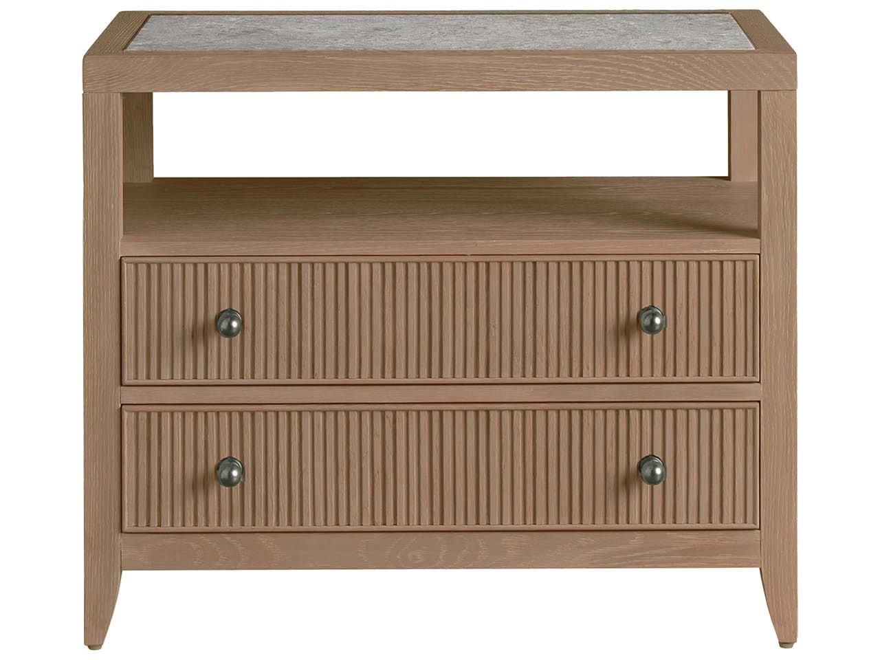 Carmen Skylark Two Drawer Nightstand - Ornate Home