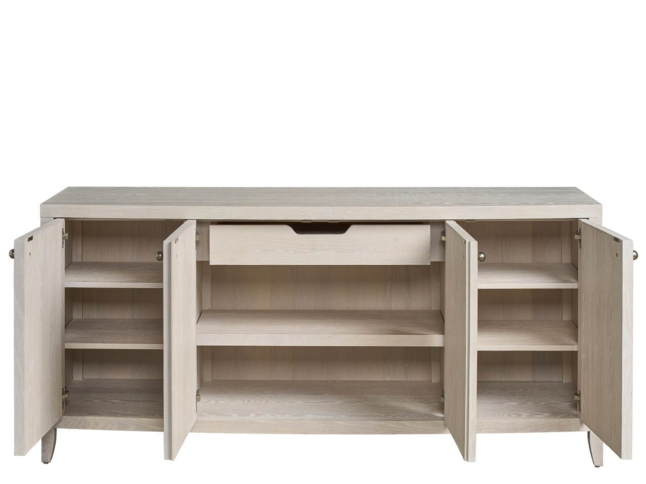 Carmen White Oak Credenza - Ornate Home