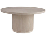 Carmen White Oak Round Dining Table - Ornate Home