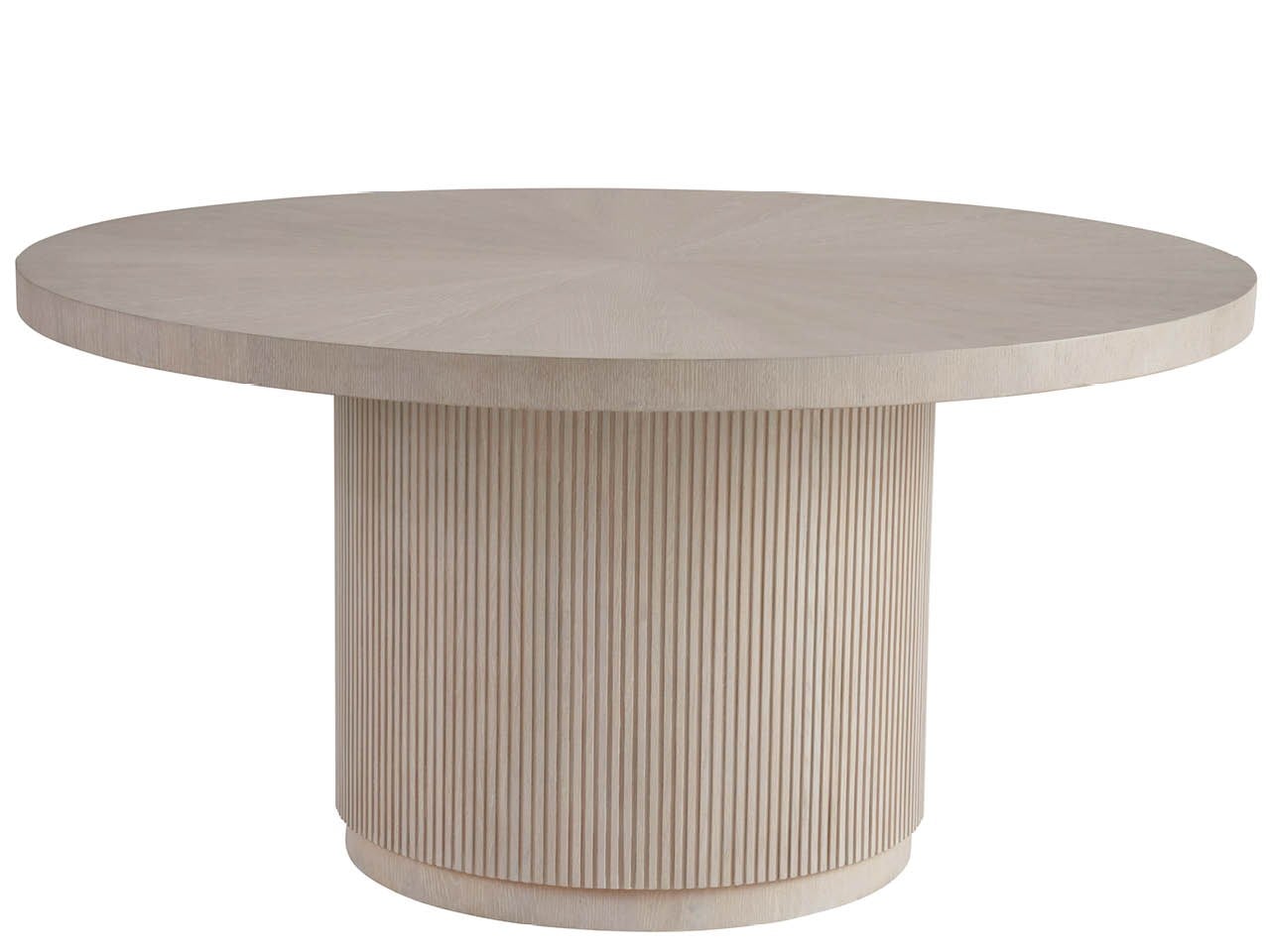 Carmen White Oak Round Dining Table - Ornate Home
