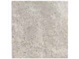 Carmen White Oak/Stone Side Table - Ornate Home