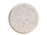 Carmen White Oak/Stone Spot Table - Ornate Home